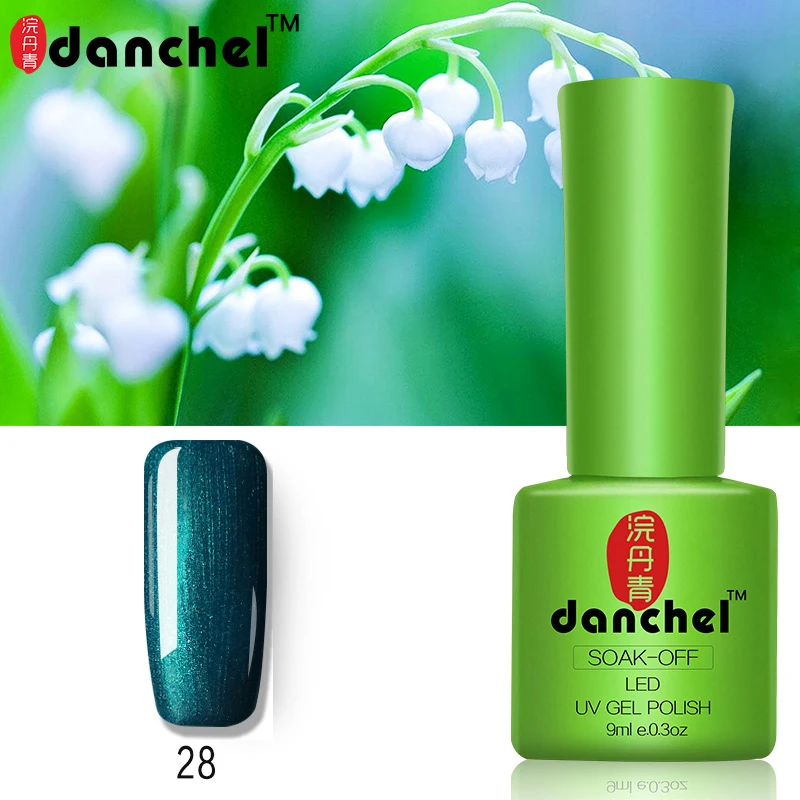 

New Danchel 1PC Nail Gel Polish UV&LED Shining Colorful 79 Colors 9ML Long Lasting Soak Off Varnish Primer Manicure Nail Art Lak
