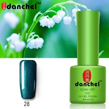 New Danchel 1PC Nail Gel Polish UV LED Shining Colorful 79 Colors 9ML Long Lasting Soak