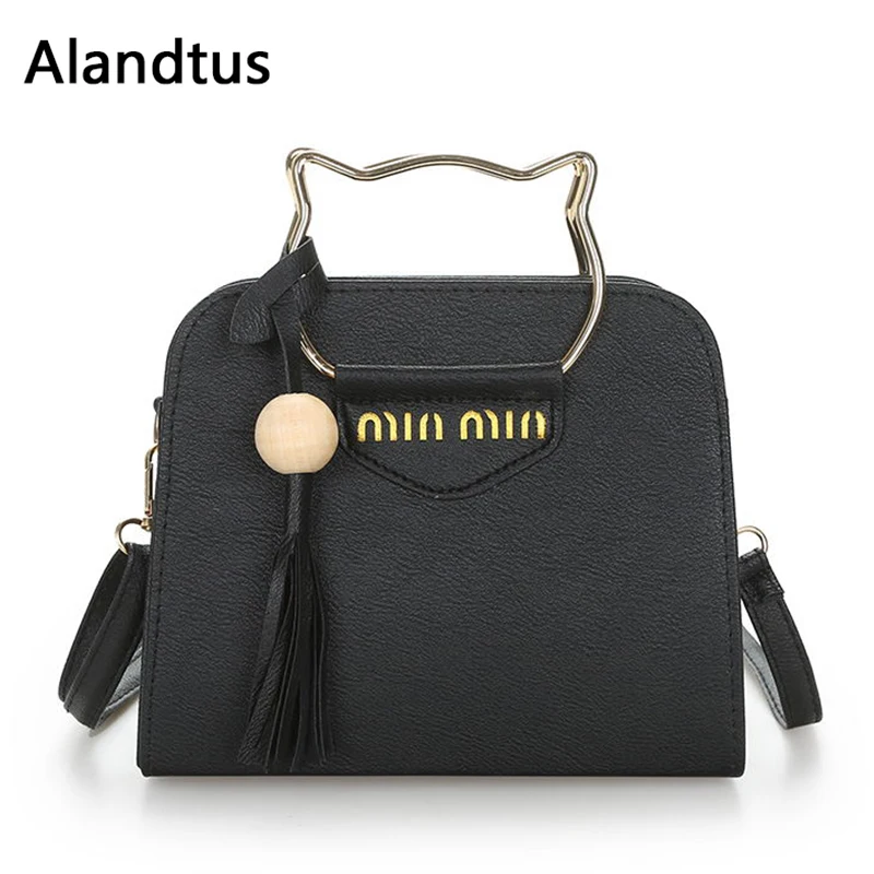 

Alandtus Women Handbags Designer Crossbody Bags For Teenager Girls Fashion Ladies Leather Messenger Bags Female Shoulder Bag