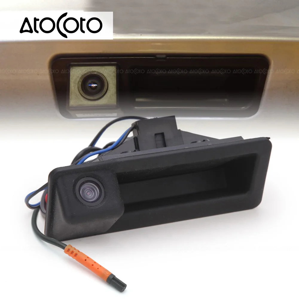 

CCD HD Car Trunk Handle Camera Rear View Camera for BMW E60 E61 E70 E71 E72 E82 E88 E84 E90 E91 E92 E93 X1 X5 Parking Backup