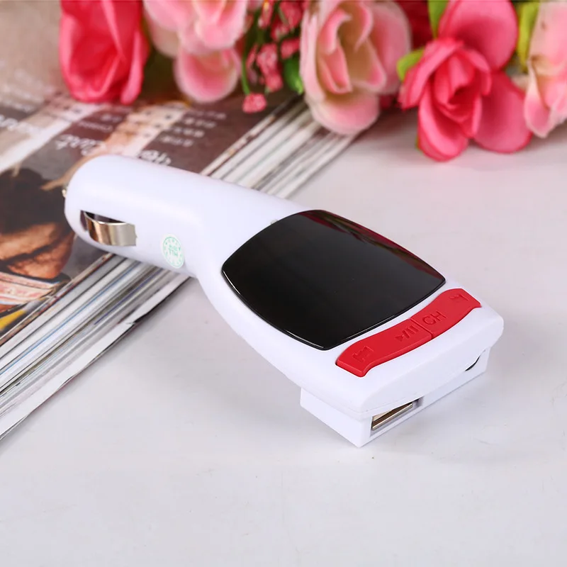 

Car MP3 Player Wireless FM Transmitter Support FM USB SD TF Car Modulator With Remote Control Stereo Music MP3 Player