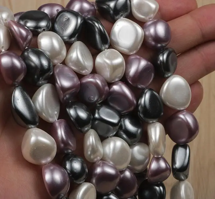 Wholesale Natural Special-shaped Shell Beads Colored Stone-shaped DIY Jewelry Bulk Accessories | Украшения и аксессуары