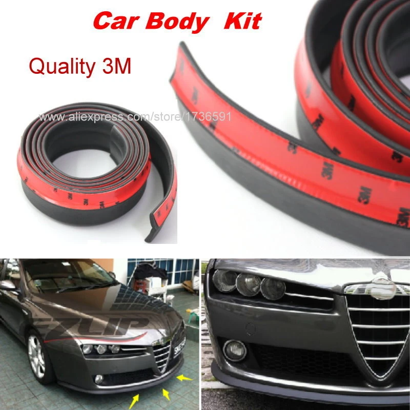 For Alfa Romeo 156 166 164 168 AR Car Bumper Lip Make car lower 