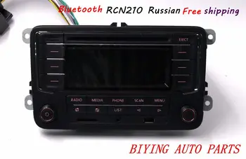 

Russian Free Shipping Car Radio RCN210 CD USB MP3 SD Card AUX Bluetooth Player for Golf 5 6 Jetta Mk5 6 Passat B6 B7 CC Tiguan