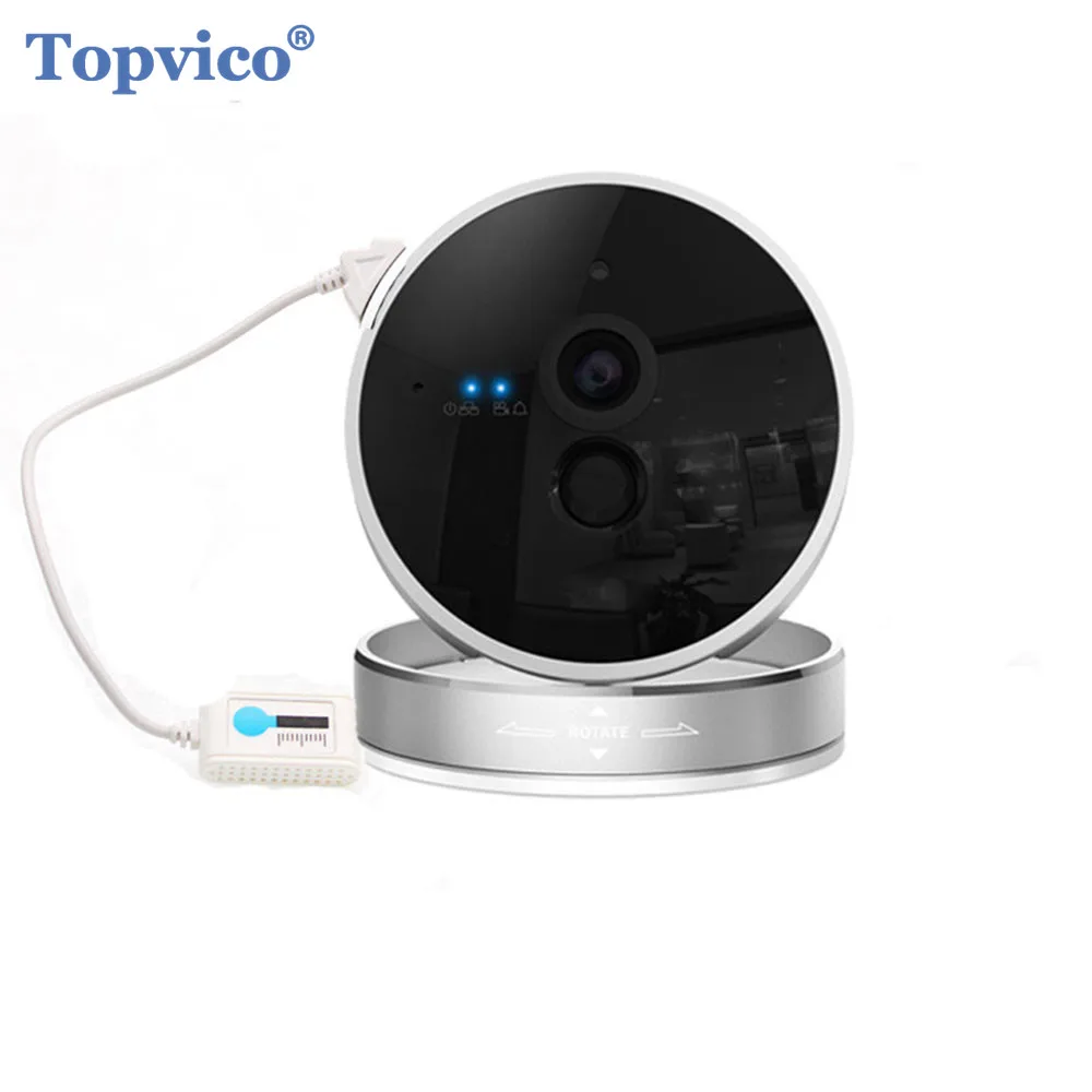 Topvico 1080P IP Camera WIFI with Motion Sensor Temperature Sensor font b Wireless b font ONVIF