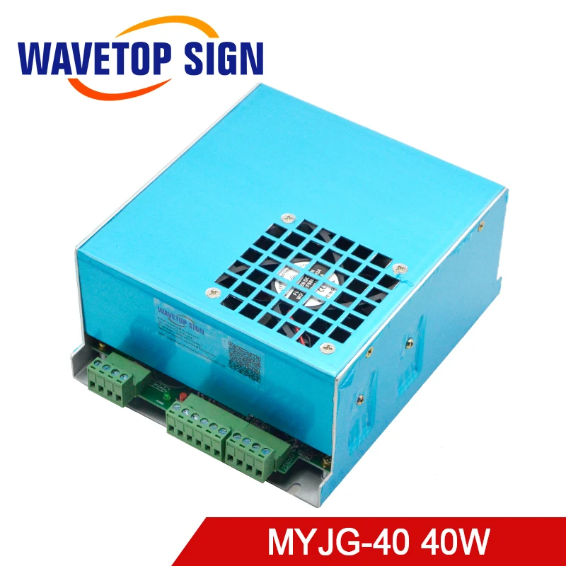 

40W CO2 Laser Power Supply 20KV 23mA MYJG-40W for CO2 Laser Engraving Cutting Machine