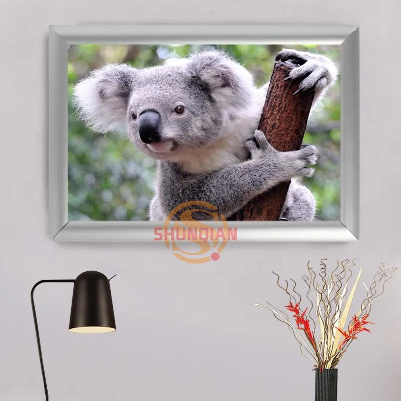 Membuat Sendiri Kustom Koala Lukisan Kanvas Bingkai Gambar Foto Pribadi Unik Kustom Dekorasi Rumah Kanvas Hd