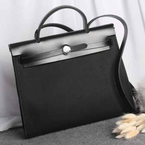 Новая модная кожаная и холщовая женская сумка, Повседневная роскошная дизайнерская сумка, известный бренд, высокое качество, сумка через плечо, многоцветная - Цвет: 4