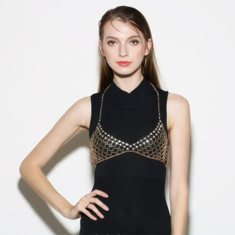 Women Party Body Chain Jewelry Bikini Waist Gold Belly Beach