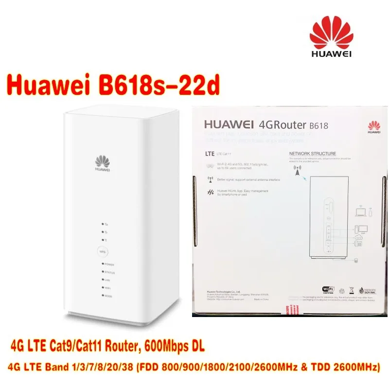 Huawei B618s-22d LTE Cat11 беспроводной шлюз