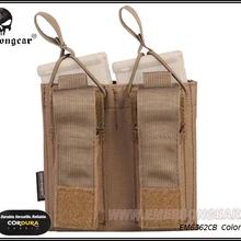 Emerson gear подсумок для журналов 5,56 Пистолет двойной открытый Топ Emerson тактическая походная сумка gear EM6362CB Coyote Borwn