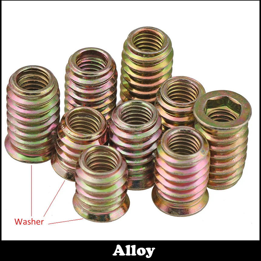 M8 M8*22 M8x22 M8*25 M8x25 Alloy Woodworking Furniture Embedded Screw