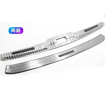 

Car styling Stainless steel Rear Bumper Protector Sill decorative plate pedal for Ford new focus 2019 Hatchback