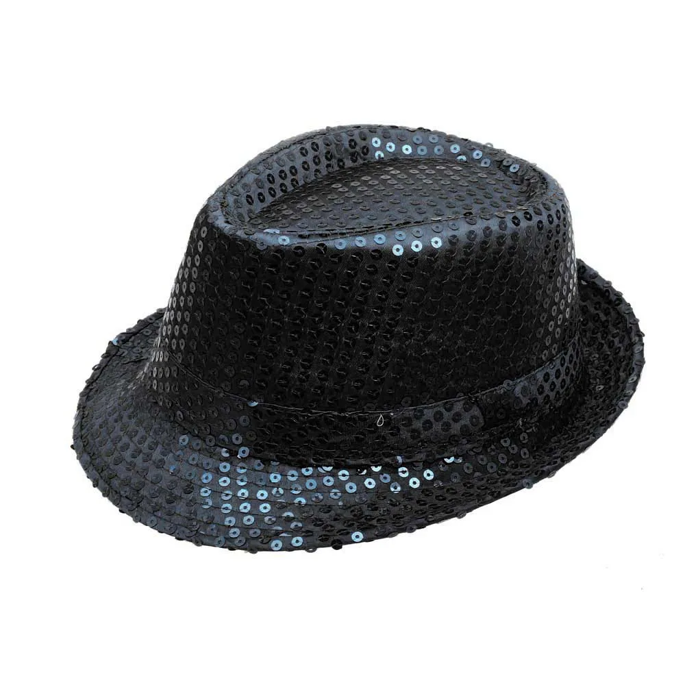 JAYCOSIN мигающий светильник светодиодный Fedora Trilby блестящее нарядное платье танцевальная вечеринка Шляпа Унисекс 1P Прямая поставка Z0606