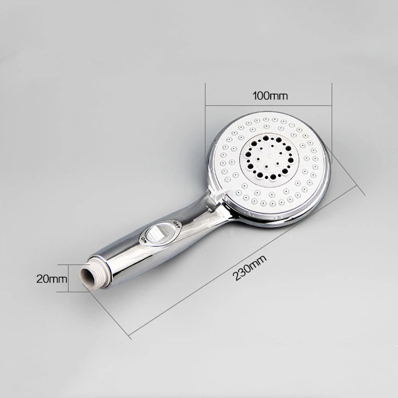 5 Modes Handheld Shower Head Set  PVC Matel Powerful Massage Shower with 1.5M Hose 4