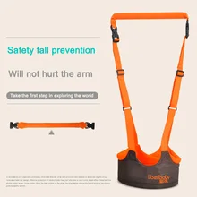 Детские ходунки из хлопка для малышей, детские ремни для ходьбы, помощник 6-24 м, регулируемый ремень безопасности, ремни защиты