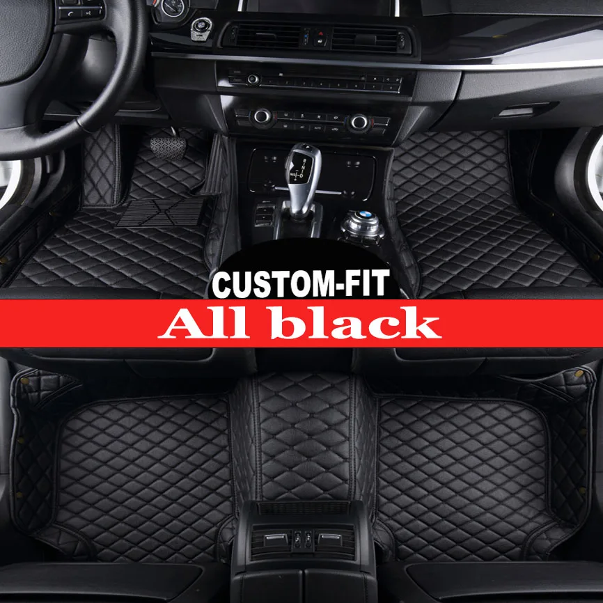 Выполненный по специальному заказу автомобильные коврики для BMW 3/4/5/6/7 серии GT M3 X1 X4 X5 X6 Z4 5D кожаная противоскользящая гнущаяся обувь авто-Стайлинг ковровое покрытие