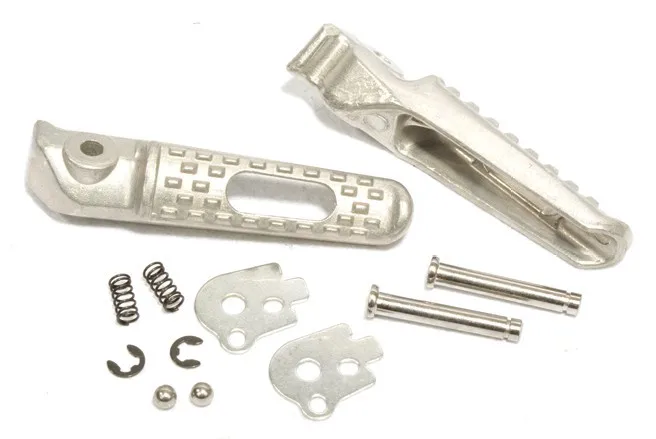 

Silver Rear Bracket Footrest Foot Pegs fit For Honda CBR600 F4 F4i CBR600RR F5 CBR900RR CBR929RR CBR954RR VFR800 VTR1000