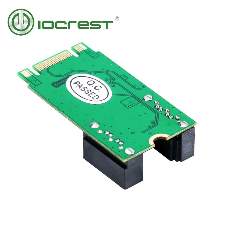 IOCREST M.2(PCIe) на 2 порта SATA 6G RAID адаптер