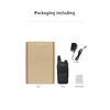 10PCS WLN KD-C1 Mini Radio UHF 400-470MHz Transceiver 5W 16 Channel MINI Two Way Radio 6