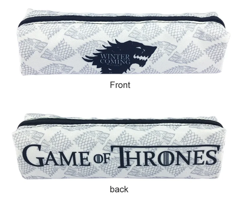 

Game of Thrones Cosmetic Bags Women Zipper Makeup bag Chidren Girls pencil Cases Fashion Storage Pouch Handbags Purse