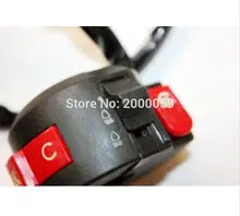 7 Wire Kill Start Light Switch Button Housing 110cc 125cc PIT Quad Dirt Bike ATV