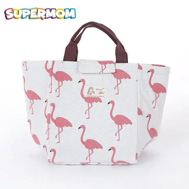

Baby Food Storage Infant Portable Feeding Milk Water Bottle Thermal Bag Keep Warm Food Thermo Bag Mommy Flamingo Tote Organizer