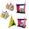 Square Bird Parrot Nest Soft Plush Bird Parrot Hammock Warm Hanging Bed For Pet Cave Cage Hut Tent Toy House for Small Animals ► Photo 1/6