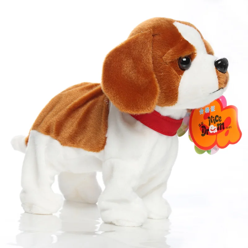 

Children's Electric Toy Dog Intelligent Voice Control Dog Will Call The Dancing Dog Plush Puppy Mechanical Dog Doll