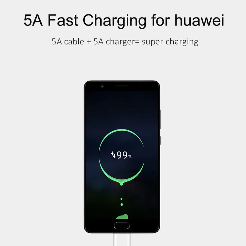 OUSU Quick Charge 4,0 5A Supercharge для huawei P30 P20 P10 pro mate 20 9 10 pro OTG usb type C кабель кабели для мобильных телефонов tipo C