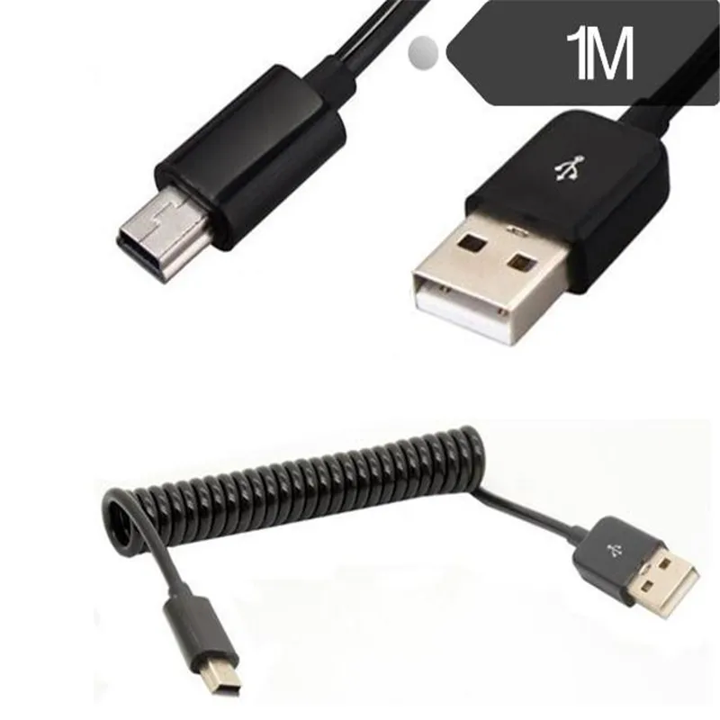 

Mini MINI USB USB coil spring telescopic data charging cable for mobile phone digital camera MP3 MP4 projector camera