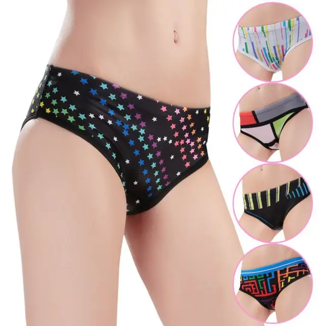New Women's Sponge Cushion Padded Cycling Panties Wicking Sweat Bicycle