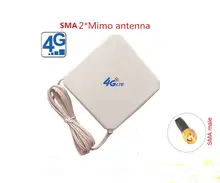New Arrival 4G LTE SMA 2 Mimo indoor 700 2700mhz 35dbi magnetic antenna for huawei router