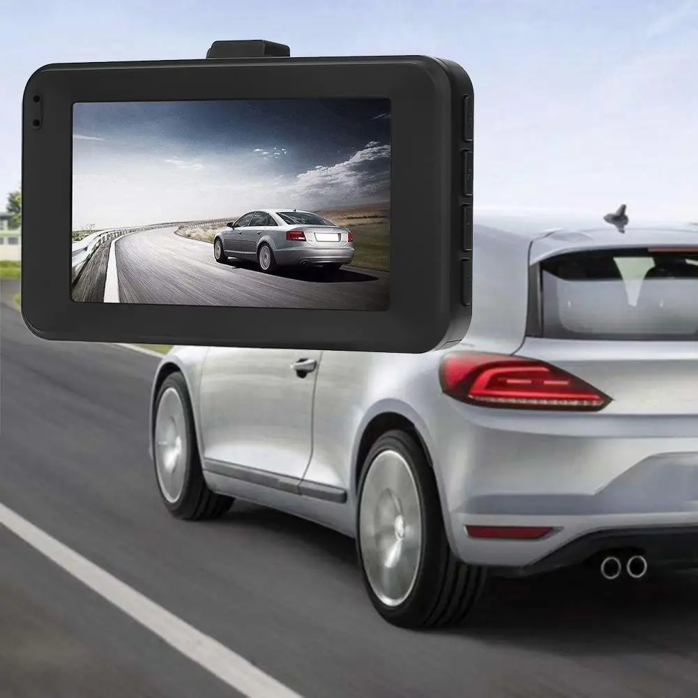 Dash Cam 1080P Car DVR Dashboard Camera Full HD 3inch LCD Screen WDR Recorder