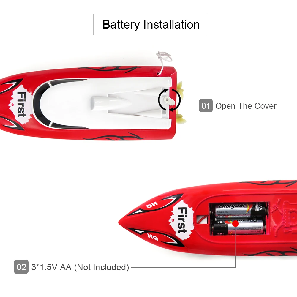 Red_2011-15A_Flytec_Mini_ Infrared_Control_Boat_Toy_02_05