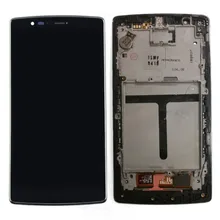 Для LG G Flex 2 H955 LS996 US995 H950 ЖК-дисплей сенсорный экран дигитайзер Рамка стекло объектив сборка черный