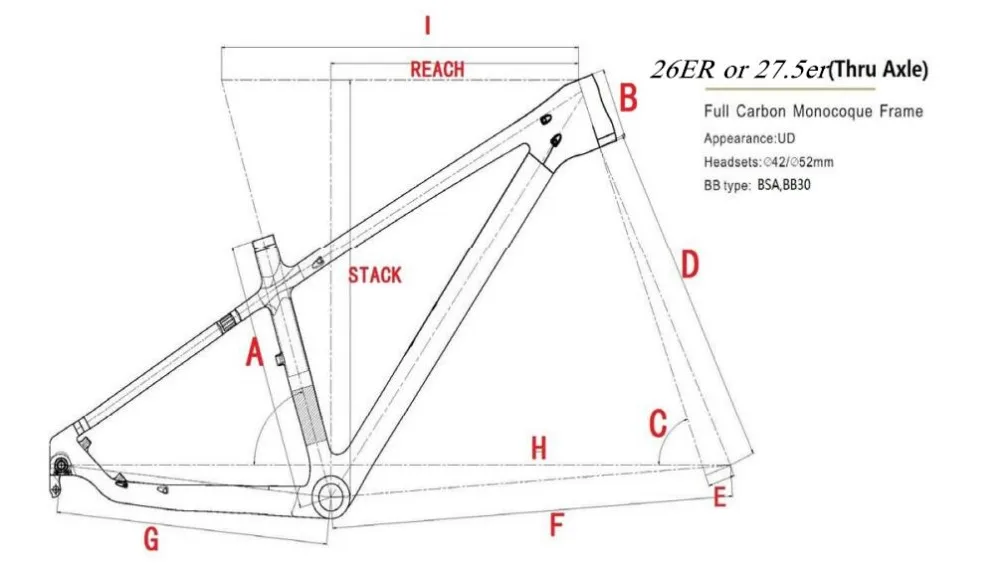 Обновлен! дешевая карбоновая рама MTB 27.5er, диск Сообщение Гора, Bb30 \ BSA матовая/глянцевая отделка, size15 ', 17 и мин, для велосипед