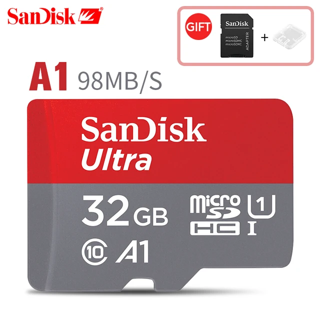 Best Offers SanDisk A1 32GB 64GB Memory Card HD Micro SD SDHC SDXC TF Grade Class 10 Micro SD UHS TF Trans Flash Microsd 98MB/S - 100MB/s Best Offers SanDisk A1 32GB 64GB Memory Card HD Micro SD SDHC SDXC TF Grade Class 10 Micro SD UHS TF Trans Flash Microsd 98MB/S - 100MB/s