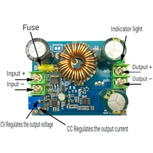 DC-DC 600W Boost Step Up Module Power Supply Constant Current Constant Voltage 9-60V to 12-80V 48V 56V 60V 72V DC-DC 600W Boost Step Up Module Power Supply Constant Current Constant Voltage 9-60V to 12-80V 48V 56V 60V 72V