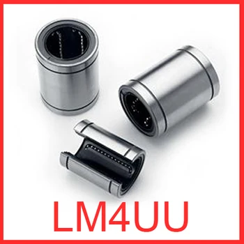 

30pcs/lot LM4UU 4mm diameter Linear Ball Bearing Bush Bushing Steel for CNC Router Mill Machine,4 ID, 8mm OD,12mm length