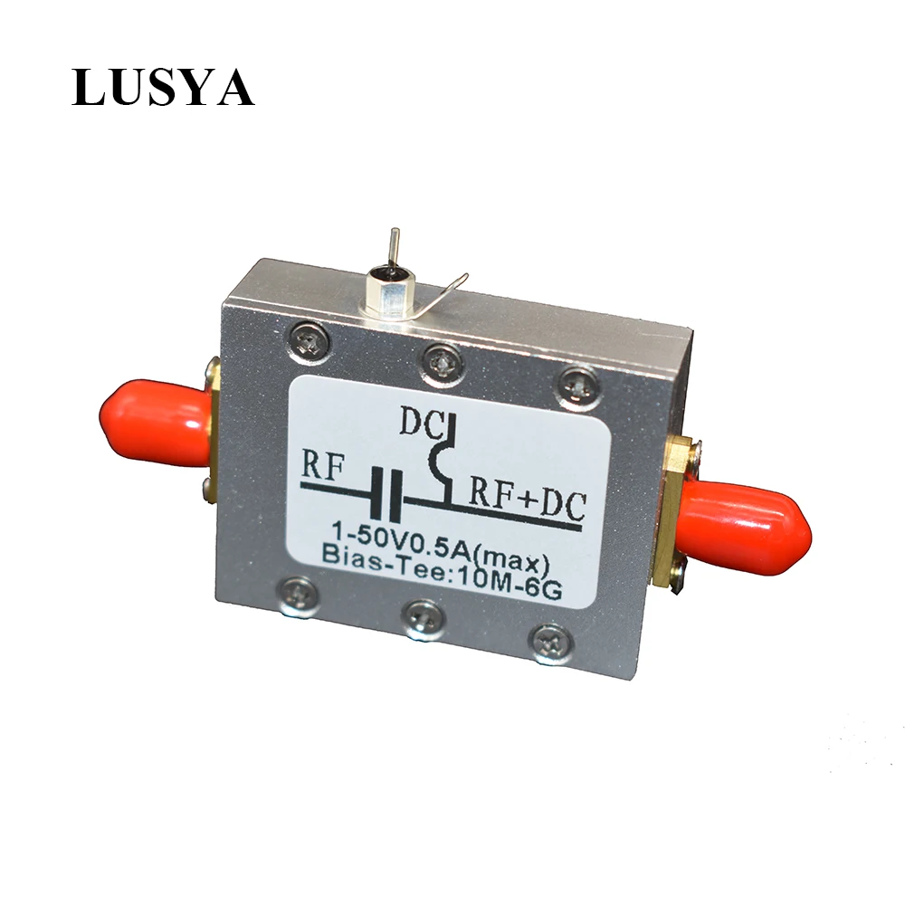 

Lusya High Quality 10MHz-6GHz Bias Tee 10MHz-6GHz Broadband Radio Frequency Microwave Coaxial Bias DC 1-50V A7-015
