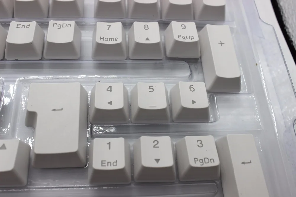 ABS черный белый двойной снимок 104 блеск через полупрозрачные с подсветкой колпачки OEM профиль топ-печатный для MX механическая клавиатура