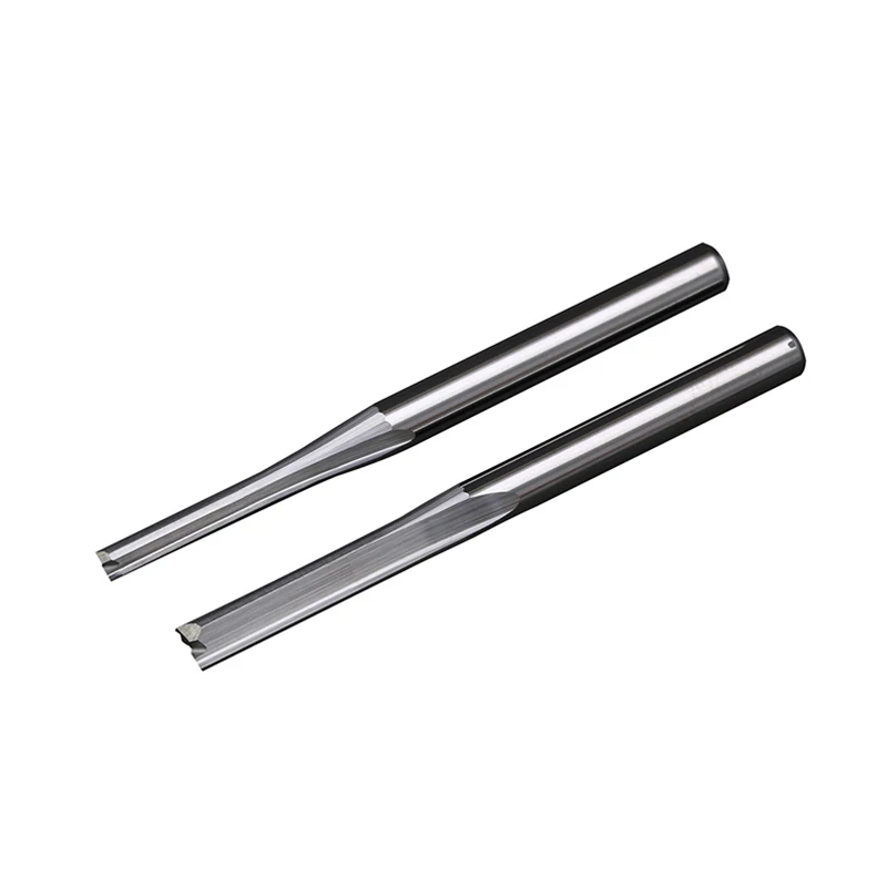 

5pcs/lot 6*25MM Carbide Two/Double Flute Straight Slot Router Bit, CNC Carving Engraving Tools, Milling Cutter