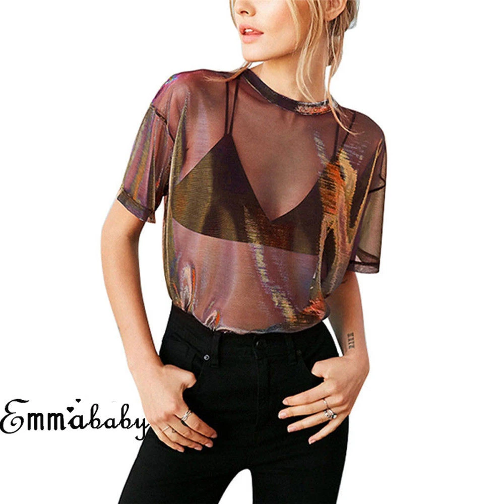 sexy mesh shirt