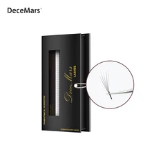 DeceMars наращивание ресниц s русский объем 3D 4D 5D 6D 10D предварительно вентиляторы, 0,07, C локон наращивание ресниц одной длины