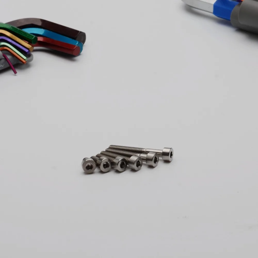 TonKing титановые винты GR5 крепежные метрические M4 шестигранные болты 1 шт.|socket