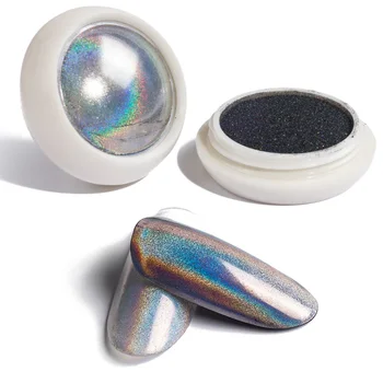 

1 PCS Holographic Laser Mermaid Nail Powder Glitter Holo Shinny Chrome Powder Titanium Dust Pigment for Manicure Gelpolish
