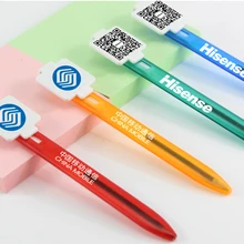 500 шт./компл. производители канцелярских товаров для рекламного подарка мяч Пользовательский логотип на заказ напечатанный двумерный код логотип