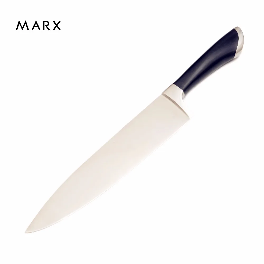 Marx 8" Inch Kitchen Knife Stainless Steel Chef Knife Tpr Handle Sharp