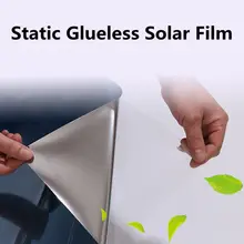 1,52x5 м 6 цветов статичный оконный фильм Солнечный Оттенок домашнего офиса стекло стикер использовать взрывозащищенный 60 ''x 196,8''